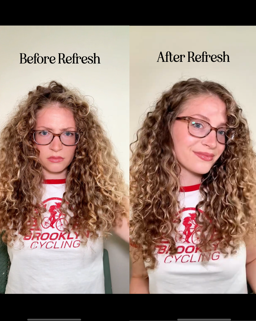 NO MORE REWETTING YOUR CURLS EVERY DAY - How to Refresh Your Curls with Pattern Beauty Styling Cream