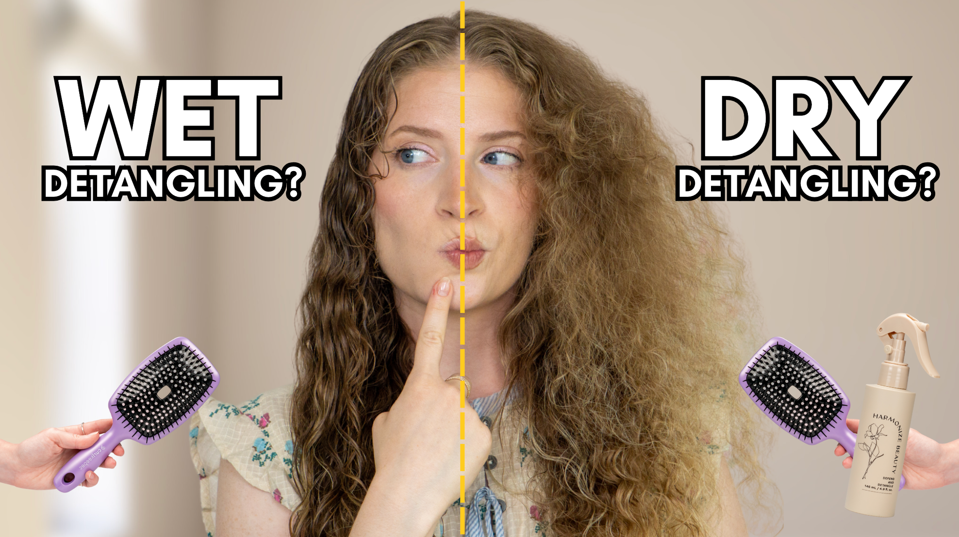 Wet vs. Dry Detangling: What’s Really Best for Curly Hair?