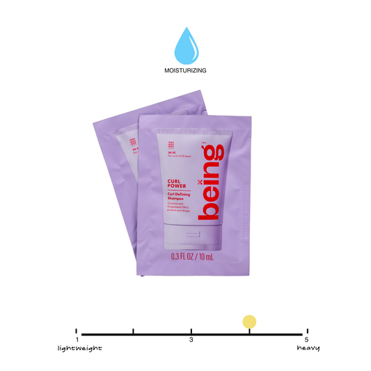 Being Curl Power Curl Defining Shampoo (2 Packets)