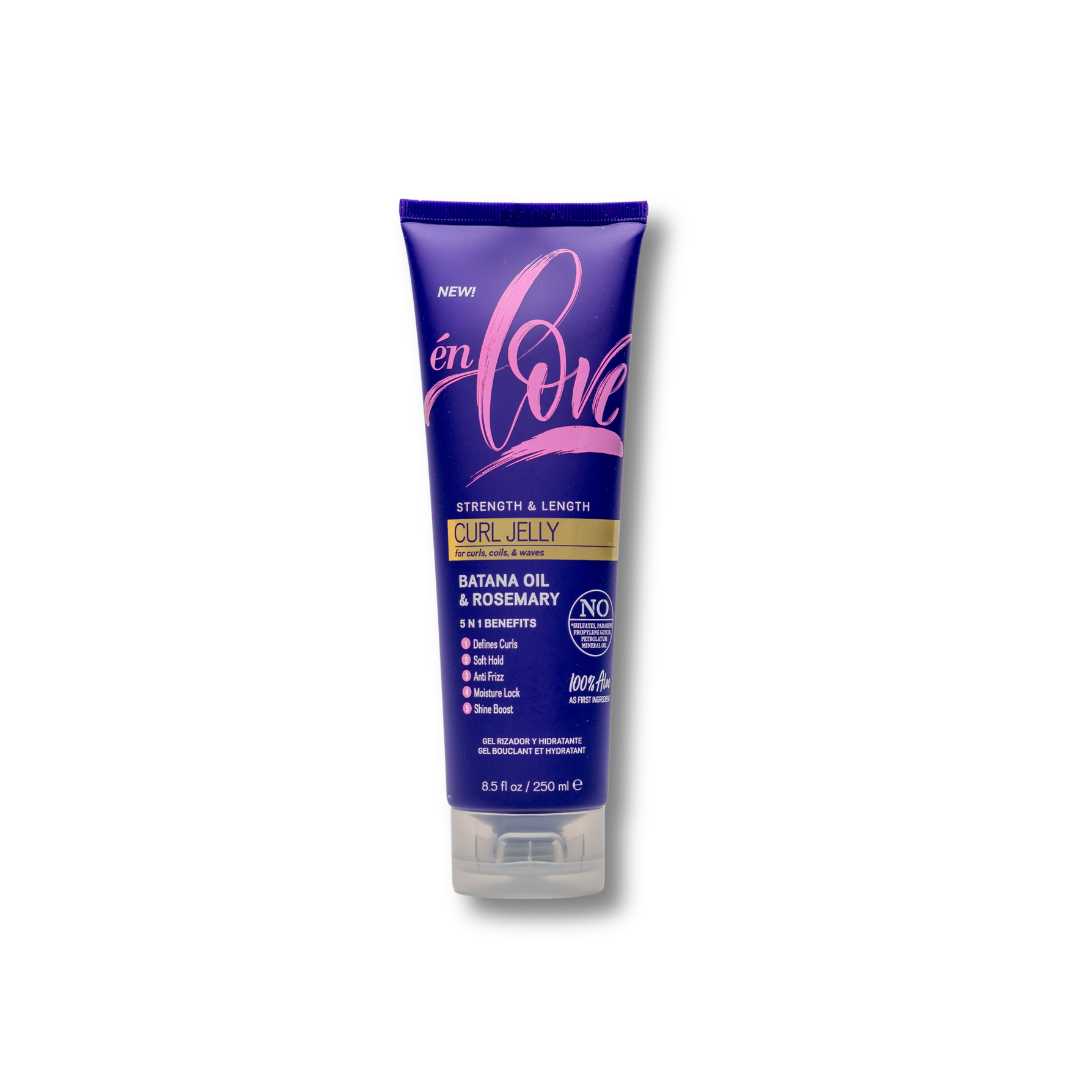 En Love Beauty Strength & Length Curl Jelly — Batana Oil & Rosemary