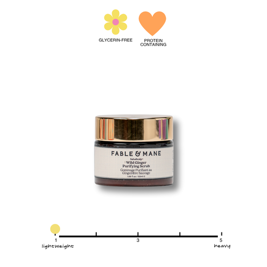 Fable & Mane SahaScalp Wild Ginger Purifying Scrub