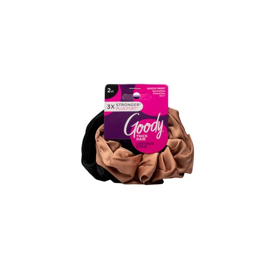 Goody Ouchless Forever Satin Scrunchies, 2 Ct