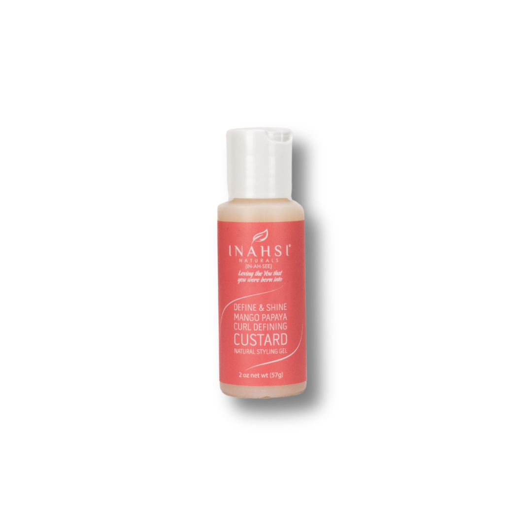 Inahsi Define & shine Mango Papaya Curl Defining Custard Styling Gel