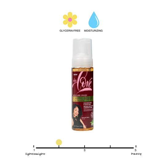 En Love Beauty Coconut Milk & Aloe Vera Moisture Crush Foaming Mousse