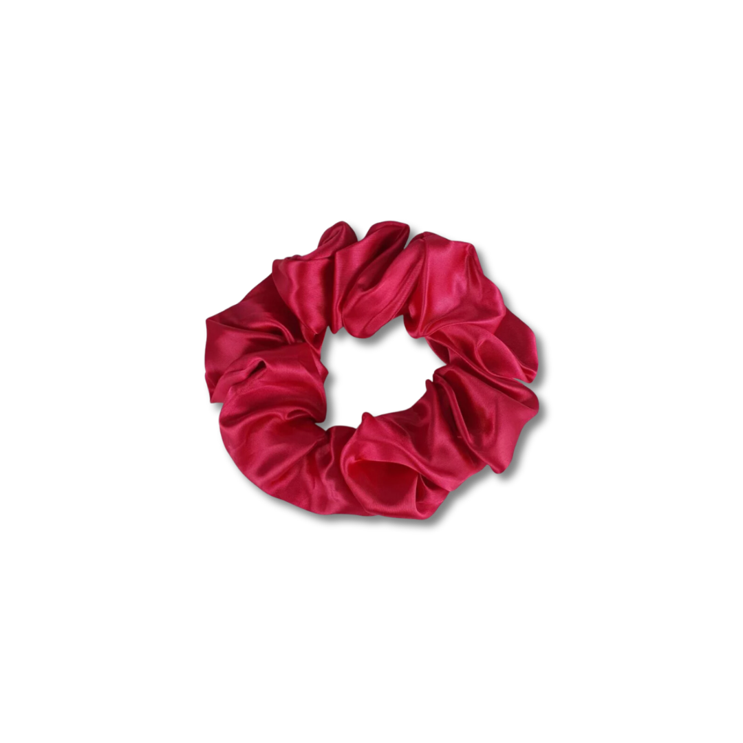 Soulta Beauty Pink Satin Secret Scrunchie