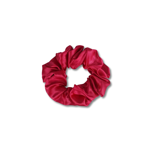 Soulta Beauty Pink Satin Secret Scrunchie