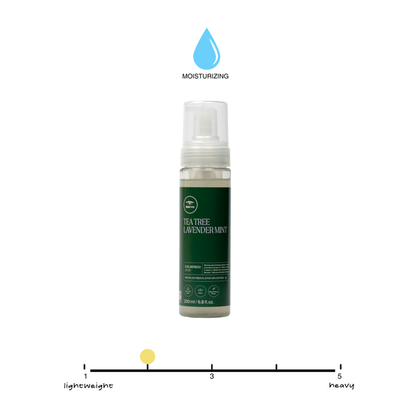 tea tree lavender Tea Tree Lavender Mint Curl Refresh Foam