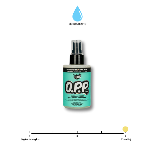 The Doux OPP One Pass Press Heat Protection Spray