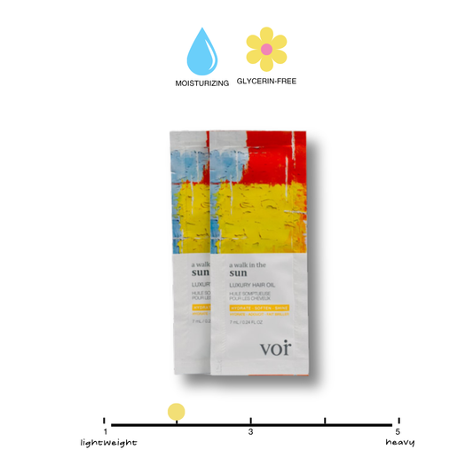 Voir A Walk in The Sun Luxury Hair Oil (2 packets)
