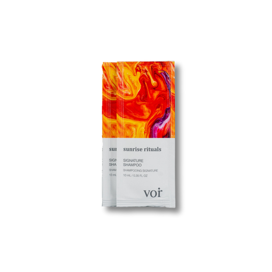 Voir Sunrise Rituals: Signature Shampoo (2 Packets)